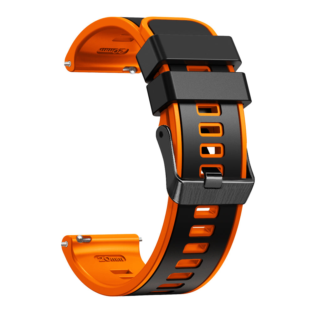 For Huawei Watch Buds GT 3 SE GT 3 Pro 46mm Silicone Watchband 22mm Dual Color Watch Strap For Huawei Watch Buds GT 3 SE GT 3 Pro 46mm Silicone Watchband 22mm Dual Color Watch Strap